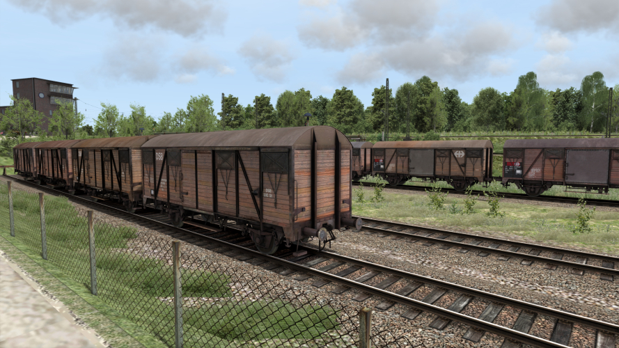 Covered  freight car Gs DSB / SBB CFF