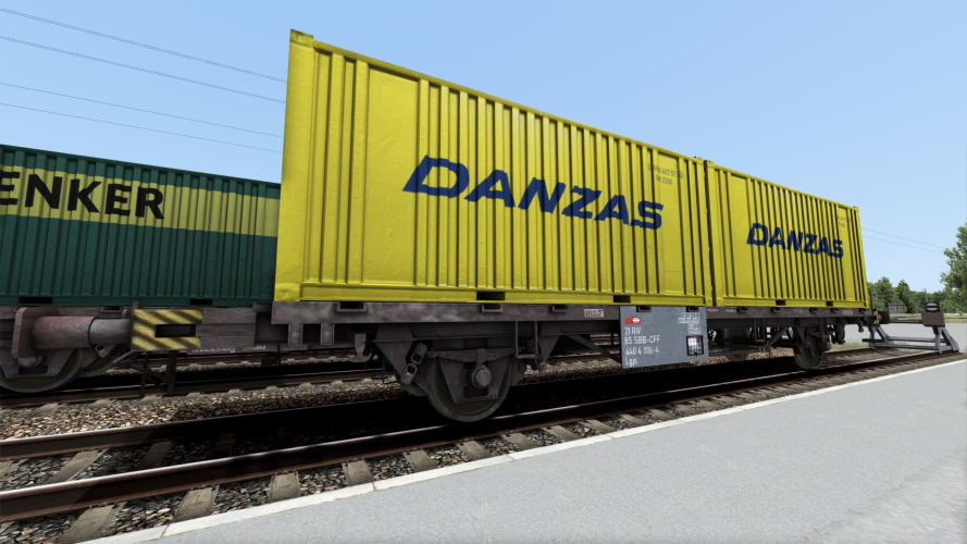 Preview: DB/SBB CFF Containerwagen Lgjs 578 Epoche IV