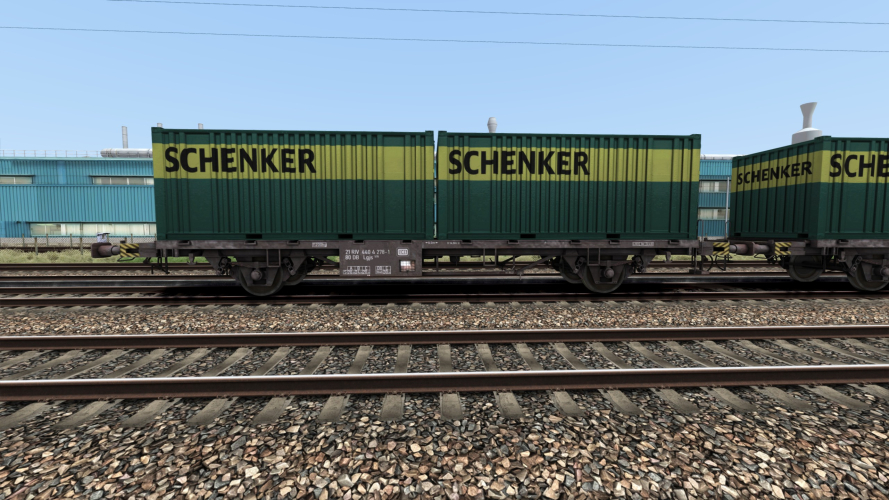 Preview: DB/SBB CFF Containerwagen Lgjs 578 Epoche IV