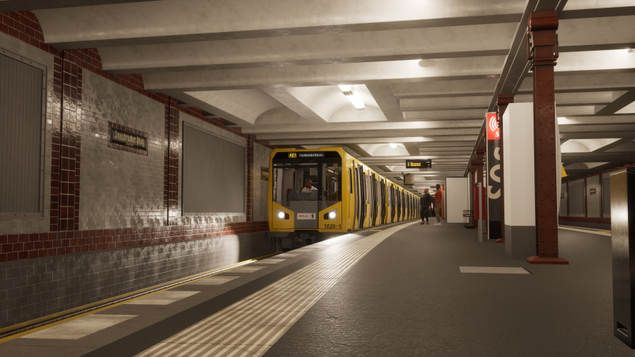 Preview: SubwaySim 2 - Berlin Route DLC: U4