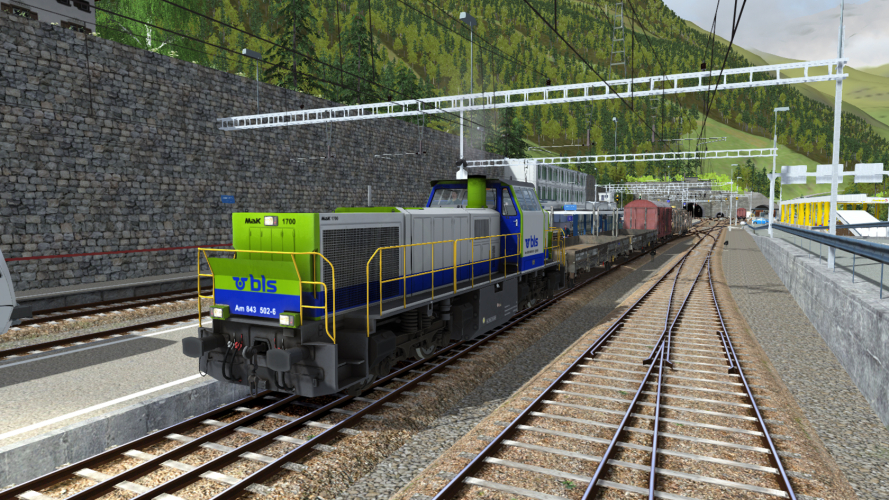 B42Rail BahnMoment - Vol. 2: BLS Am 843 unterwegs am Lötschberg