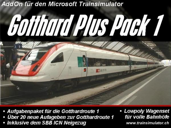 MSTS Gotthard Plus Pack 1