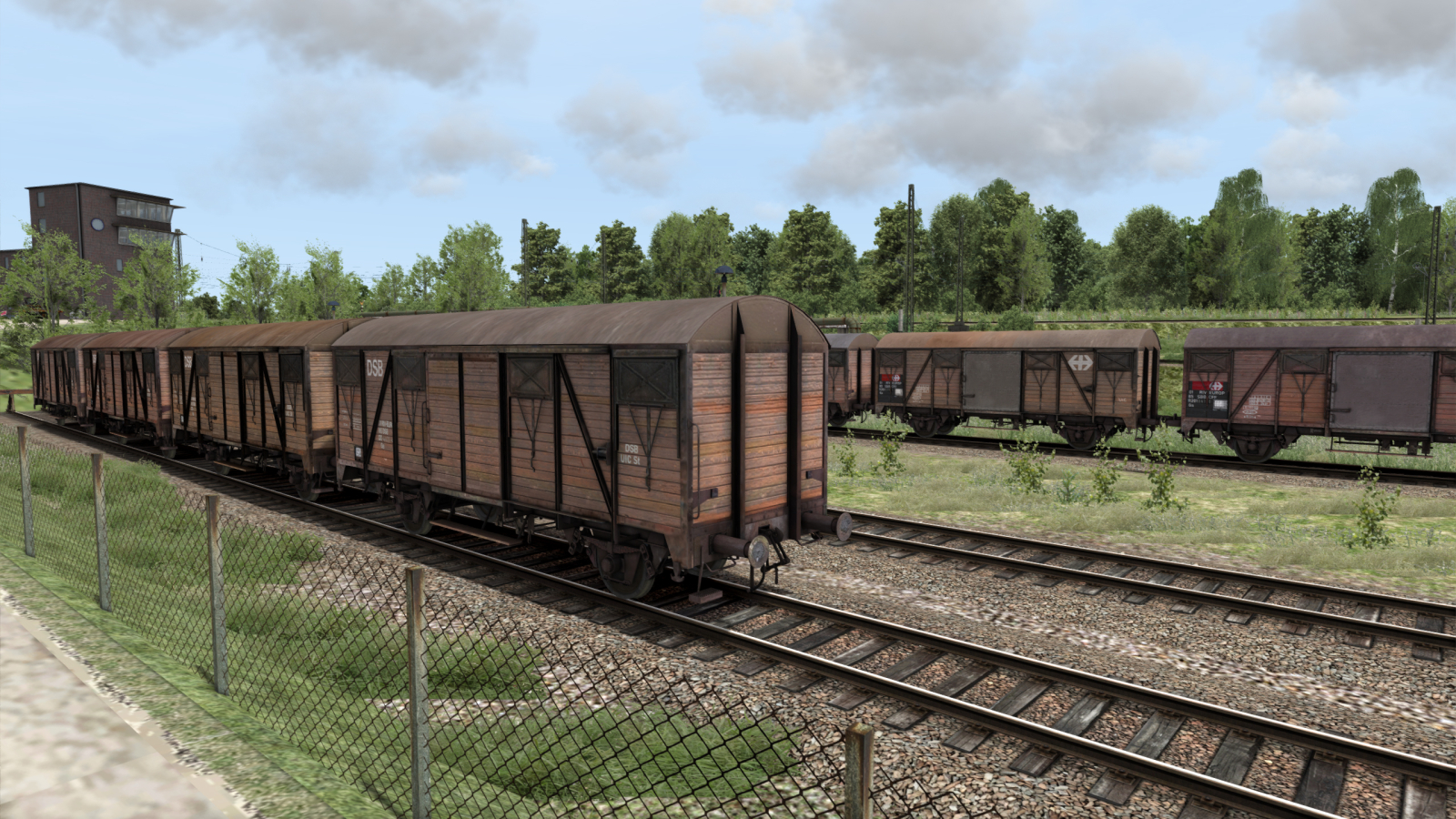 Covered  freight car Gs DSB / SBB CFF