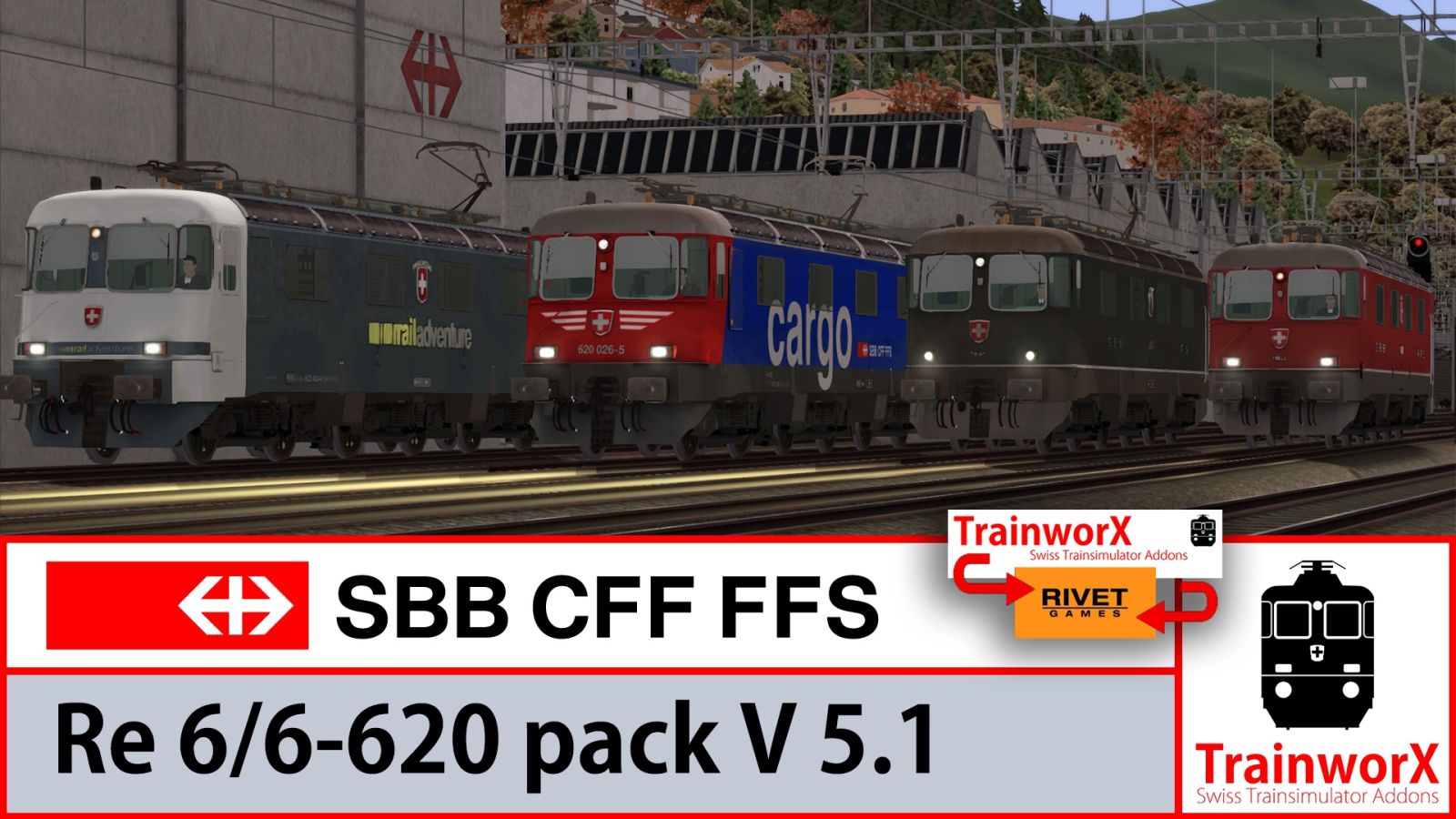 SBB Re 6/6 / Re 620 Pack