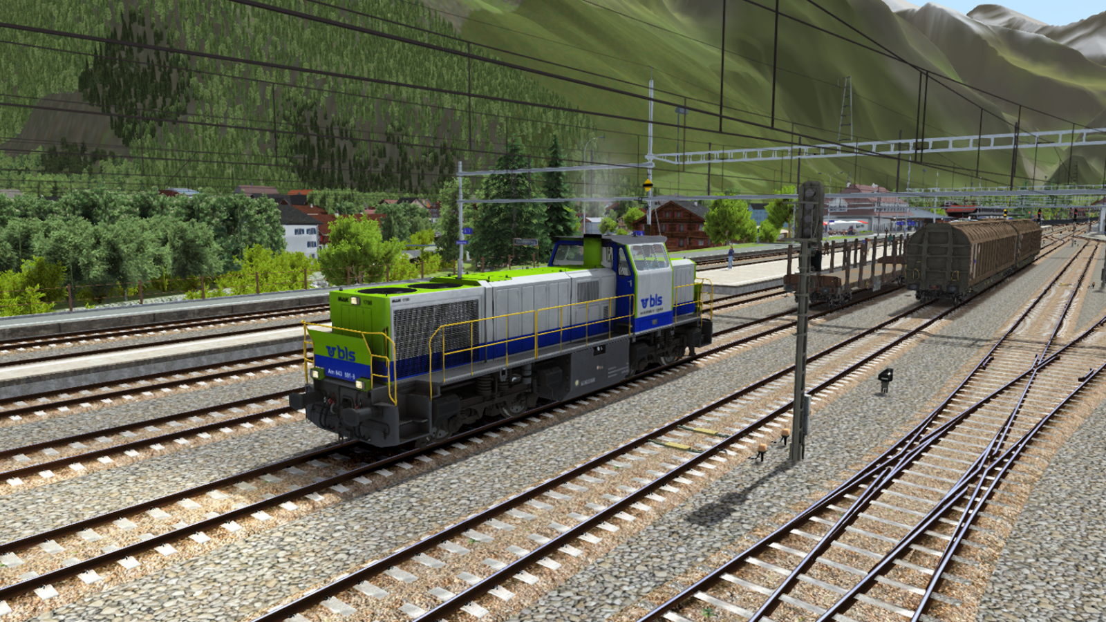 B42Rail BahnMoment - Vol. 2: BLS Am 843 unterwegs am Lötschberg